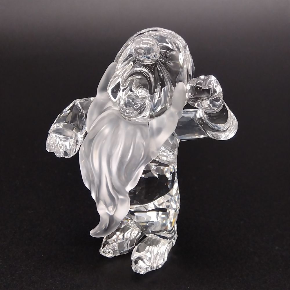 SWAROVSKI - スワロフスキー SWAROVSKI 白雪姫と七人の小人 タイトルプレート セット オブジェ 置物 994881 クリア ディズニー【中古】 SWAROVSKI スワロフスキー 白雪姫と七人の小人 タイトルプレート