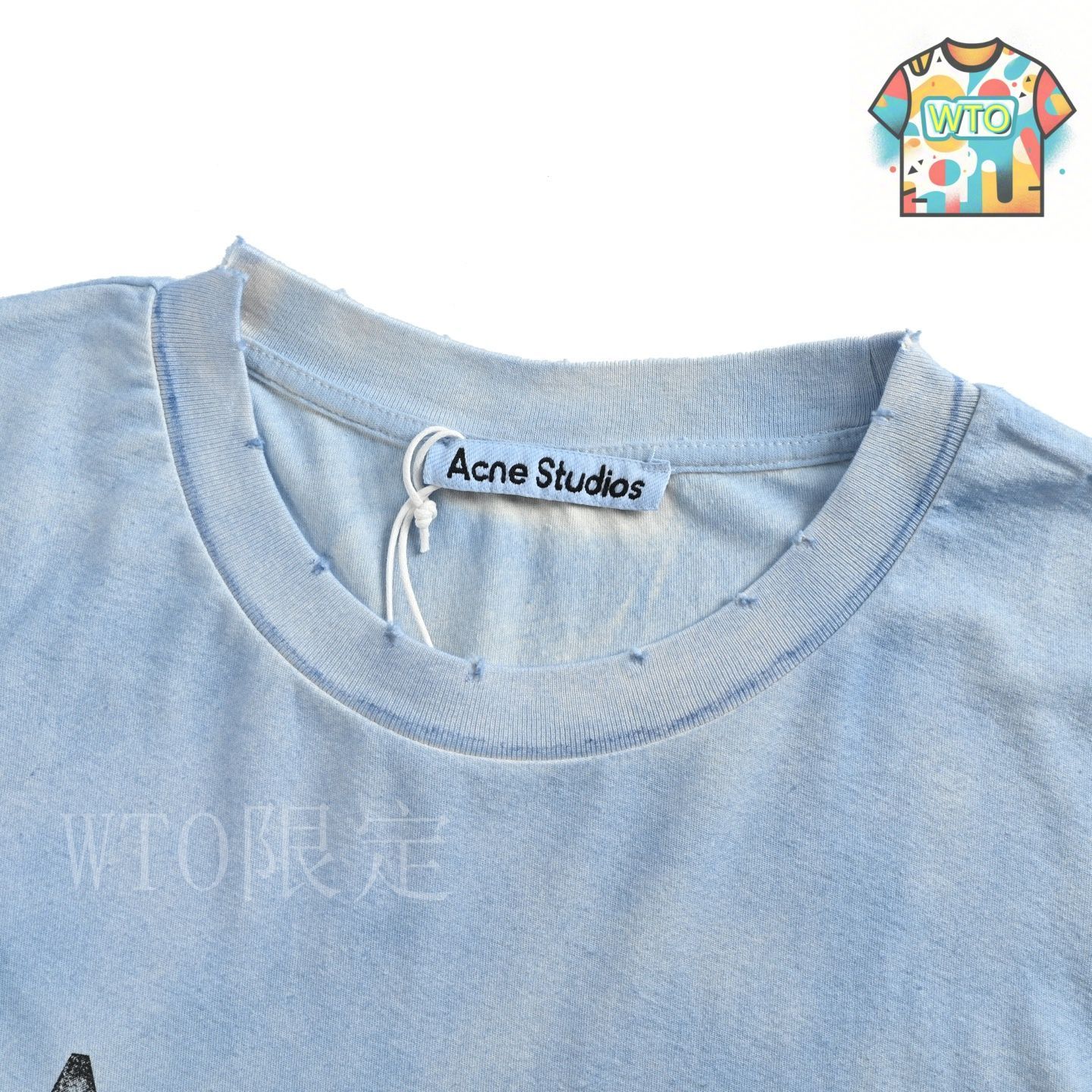 今日特価】Acne Studios 24SS グラデーションフェード 1996 ロゴ