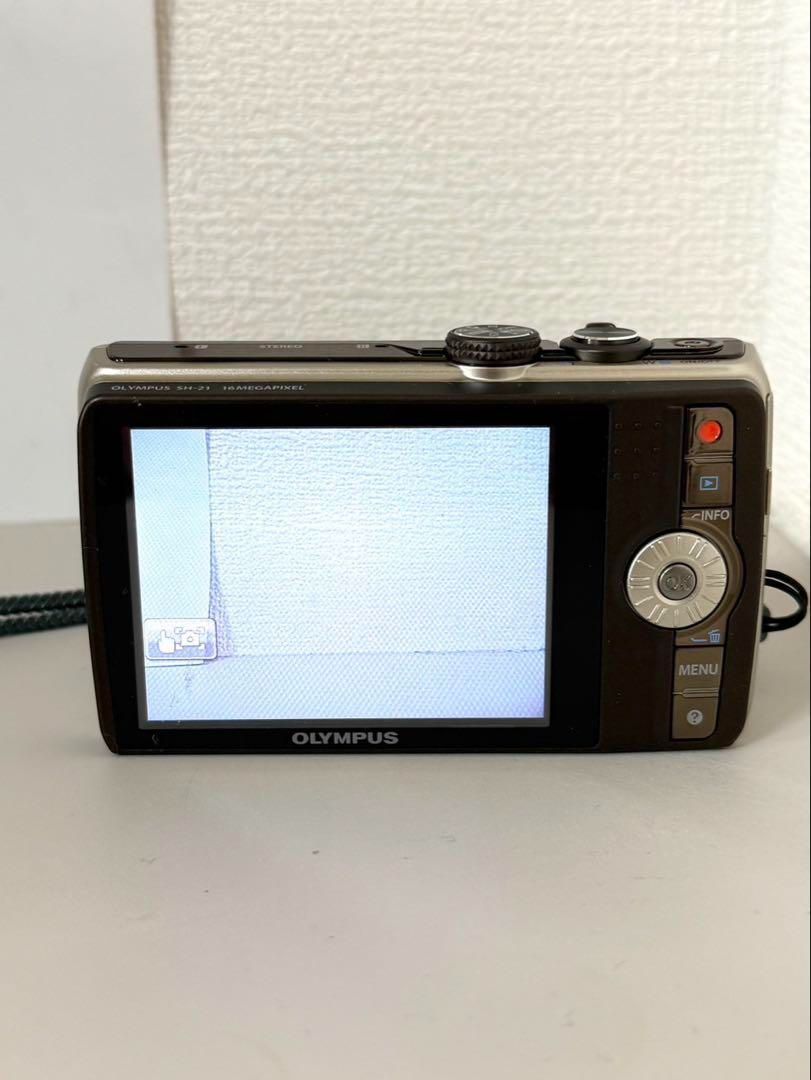 OLYMPUS SH-21 コンデジ デジカメ オリンパス SH-21 動作品 PB1