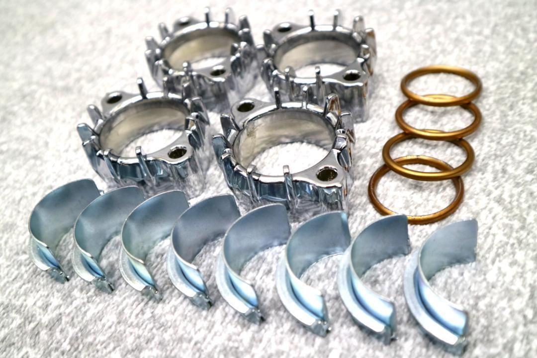 CBX400F フランジ set メッキ/CBX550F CBR400F - メルカリ