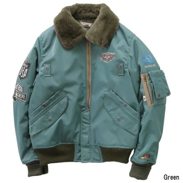 CLAY SMITH クレイスミス DRAG KING CSY-5100 ウインタージャケット GREEN LL