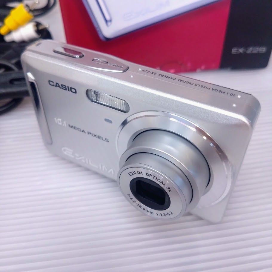 極美品】CASIO カシオ EXILIM EX-Z29 コンパクトデジタルカメラ