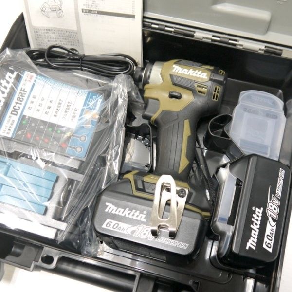 マキタ makita 18V 充電式インパクトドライバ TD173DRGXO オリーブ ♥ フルセット 純正品 ≡DT6703
