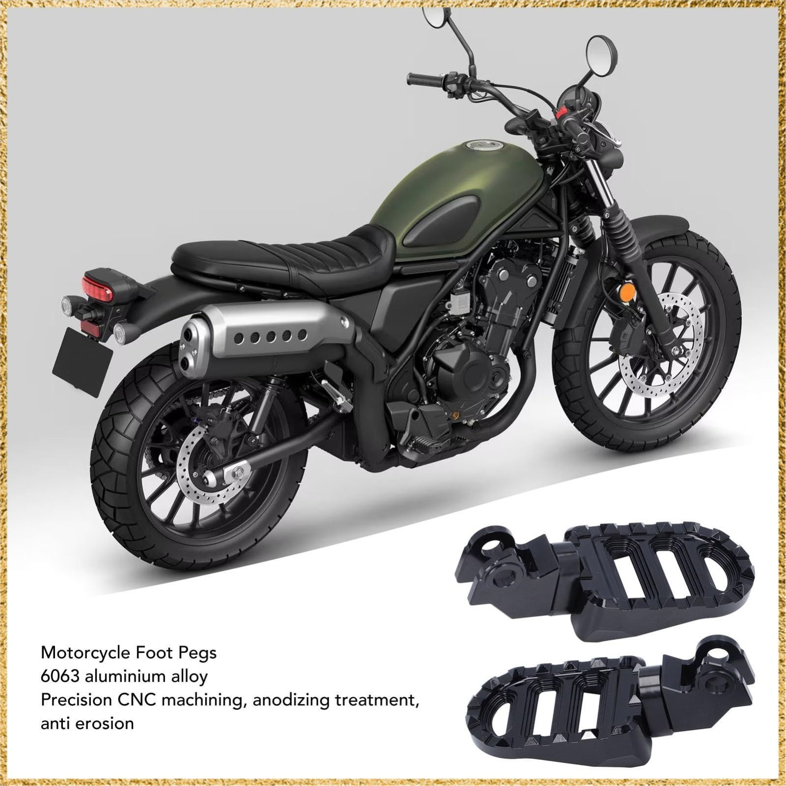 歯アルミ合金フットペグ CT125