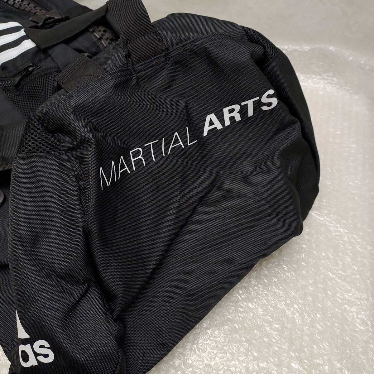 好きに adidas アディダスMARTIAL ARTS L マーシャルアーツ 3WAY スポーツバッグ ブラック メンズ 10057円  サッカー/フットサル