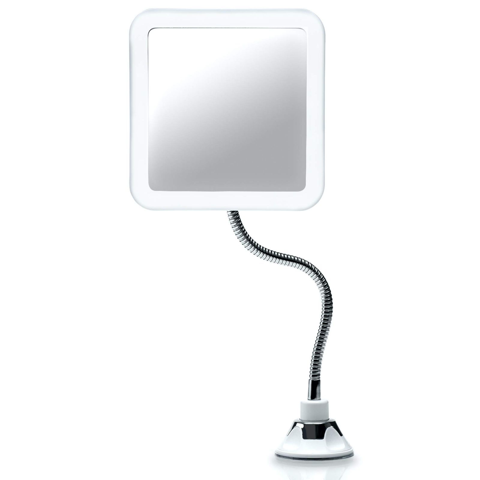 Fancii 10倍拡大鏡 LED化粧ミラー 鏡 調光可能な自然光 吸盤ロック付キット/セット
