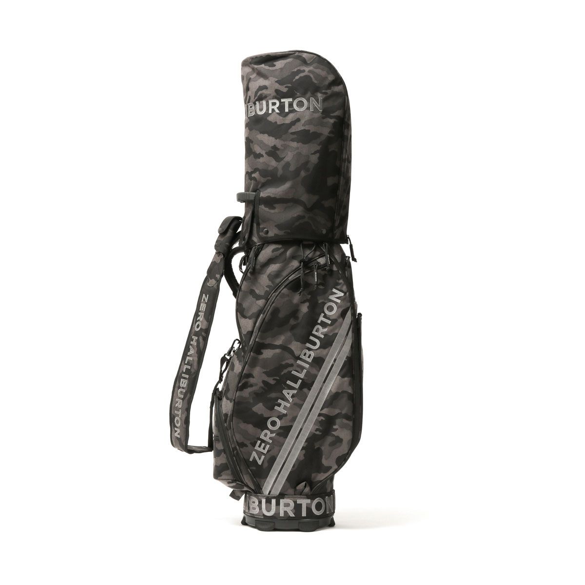 正規品1年保証 ゼロハリバートンゴルフ キャディバッグ ZERO HALLIBURTON GOLF Caddie Bag ZHG-CB1 ゴルフ ゴルフバッグ カート型 82051 ブラックカモ(11)