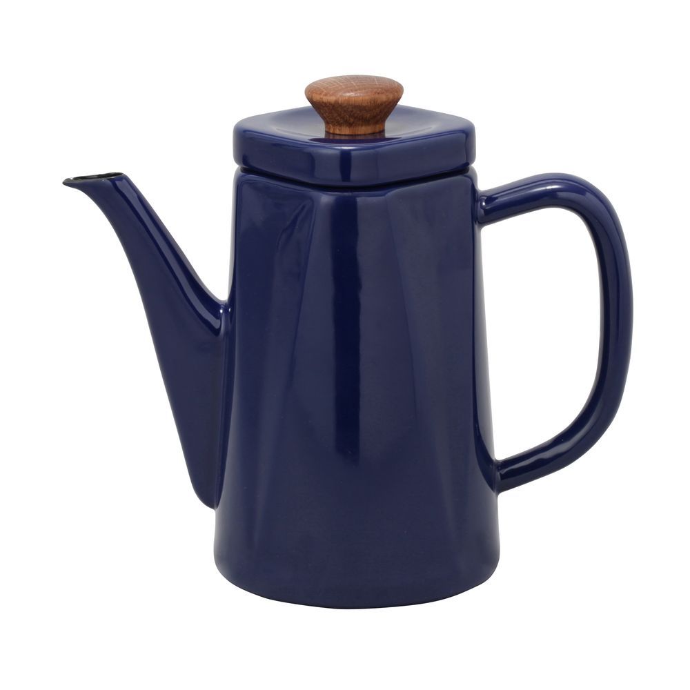 まとめ買い 野田琺瑯 ANB-1.2PNB アンビ コーヒーポット ドリップポット 1.2L ネイビー ×3