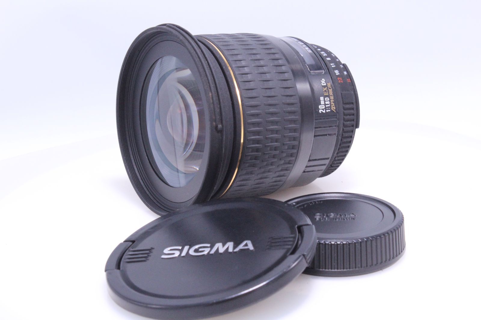 SIGMA 20mm F1.8 EX DG ASPHERICAL RF ニコン用 フルサイズ対応 単焦点広角レンズ