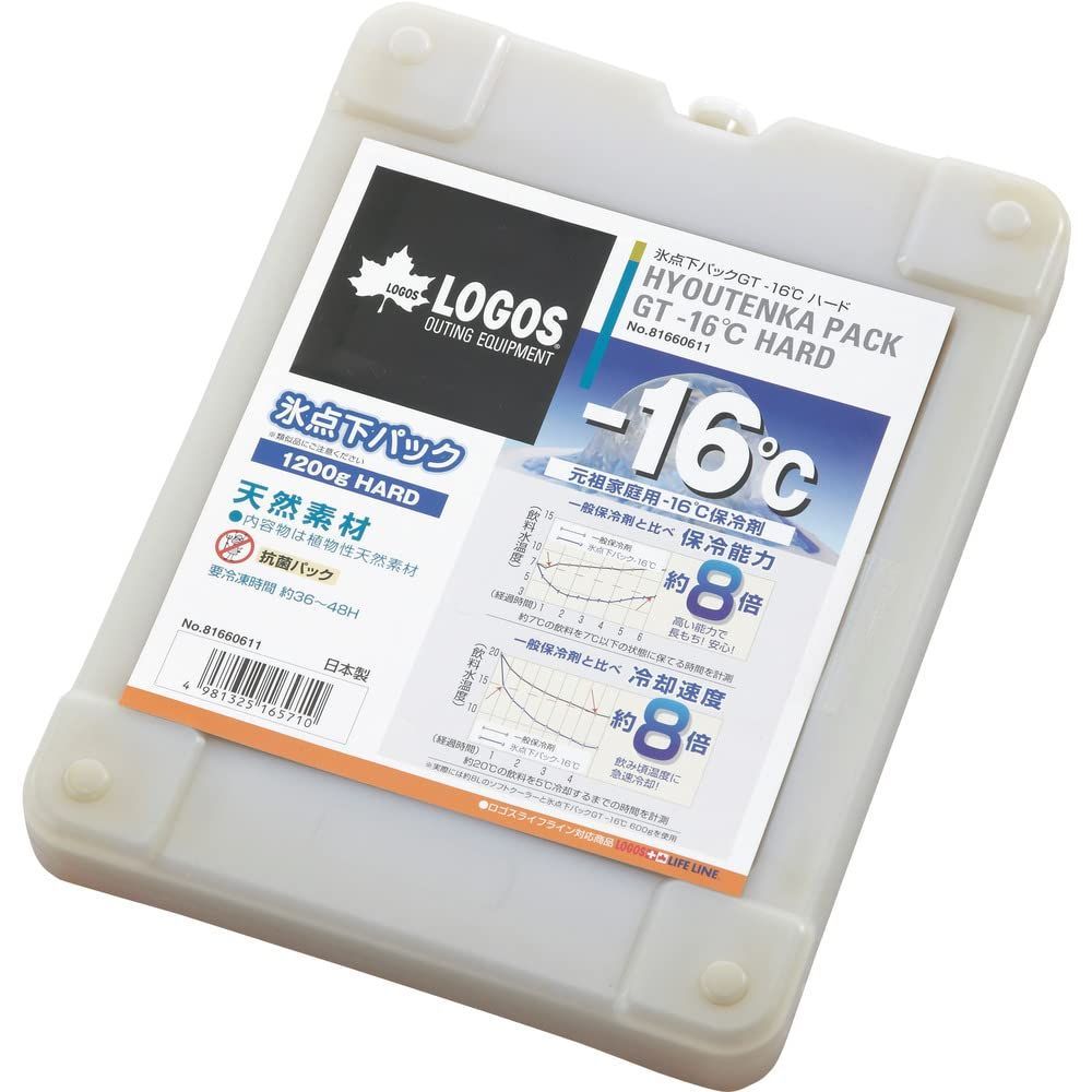 数量 保冷剤 氷点下パックGTマイナス16度ハード1200 ロゴス LOGOS