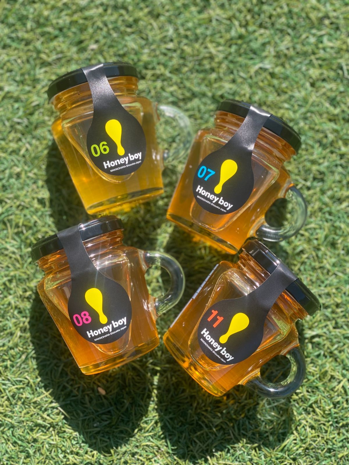 MYHONEY KISS アカシアハニー 5本セット 生はちみつ 蜂蜜 アカシア蜂蜜