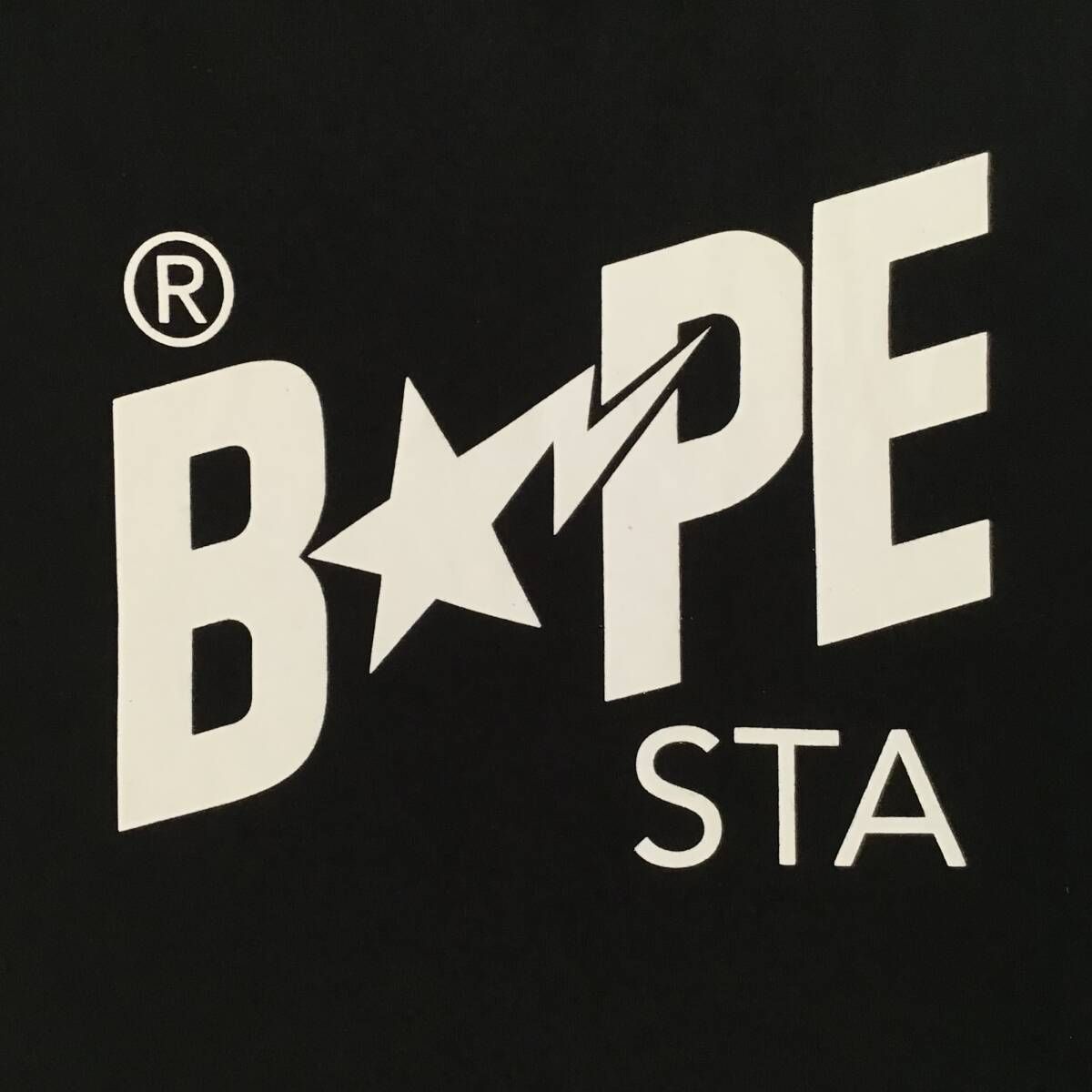 BAPE STA LOGO タンクトップ Mサイズ ブラック a bathing ape star 