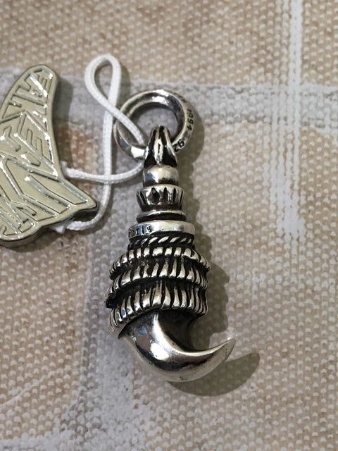 CHROME HEARTS クロムハーツ CROW クロウ ペンダントトップ フェイクバスターズ鑑定済 111434784