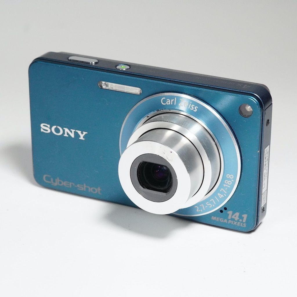 SONY ソニー Cyber-shot DSC-W350 ブルー デジタルカメラ コンデジ