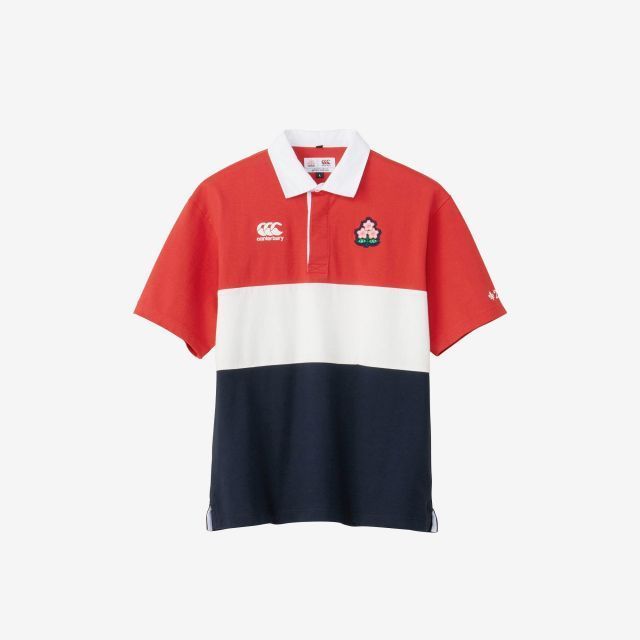 カンタベリー CANTERBURY RA33771 JAPAN S/S RUGBY JERSEY レッド (65) グッズ ラグビー 日本代表 公式  2023 フランス 応援 記念 赤白 桜 ブレイブブロッサム ブレイブブロッサムズ ブロッサムジャパン 侍ジ メルカリ