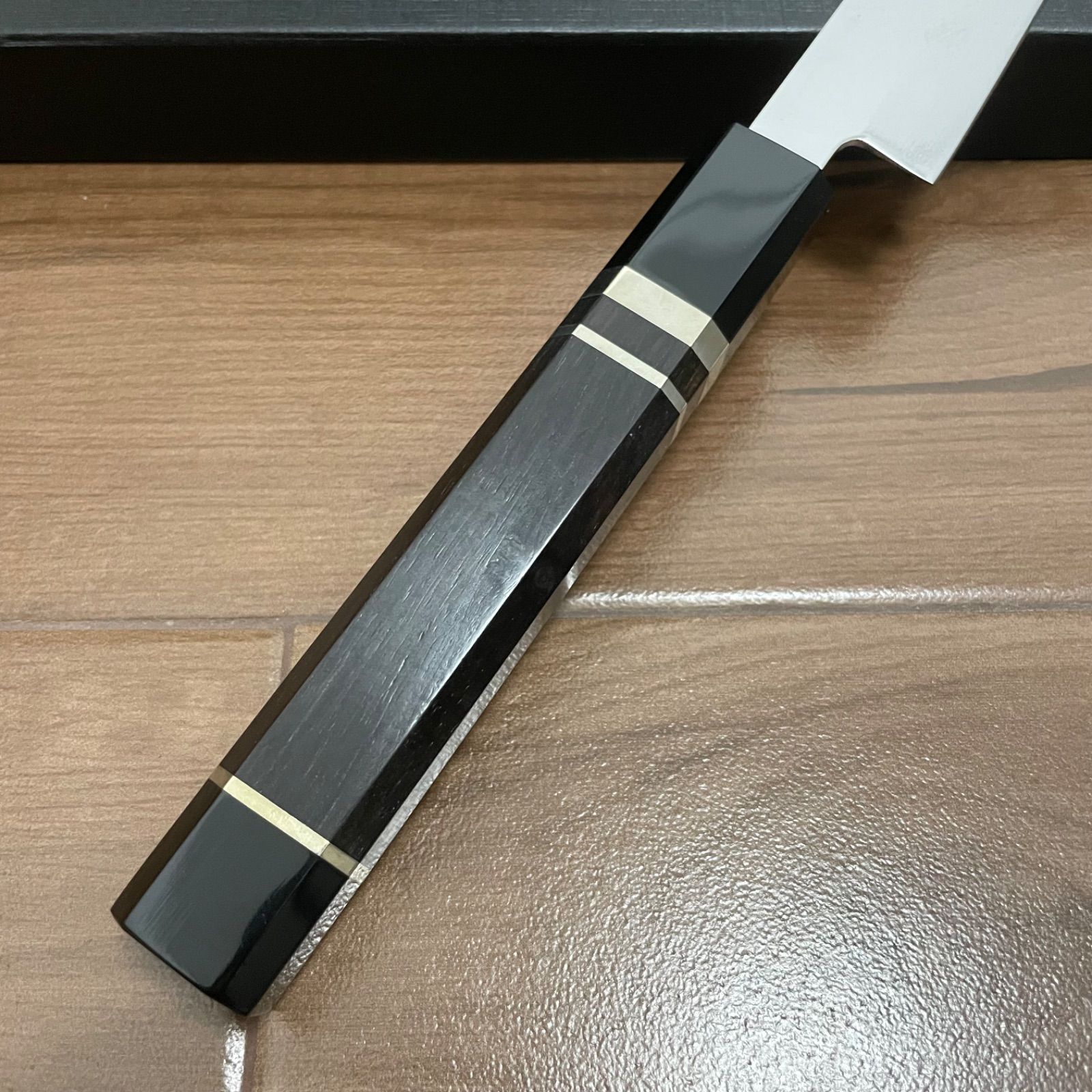  柳刃 9寸 V金10号 刺身包丁 和包丁牛刀 HRC 61 檀木八角柄 270 mm 出刃包丁 包丁 ナイフ