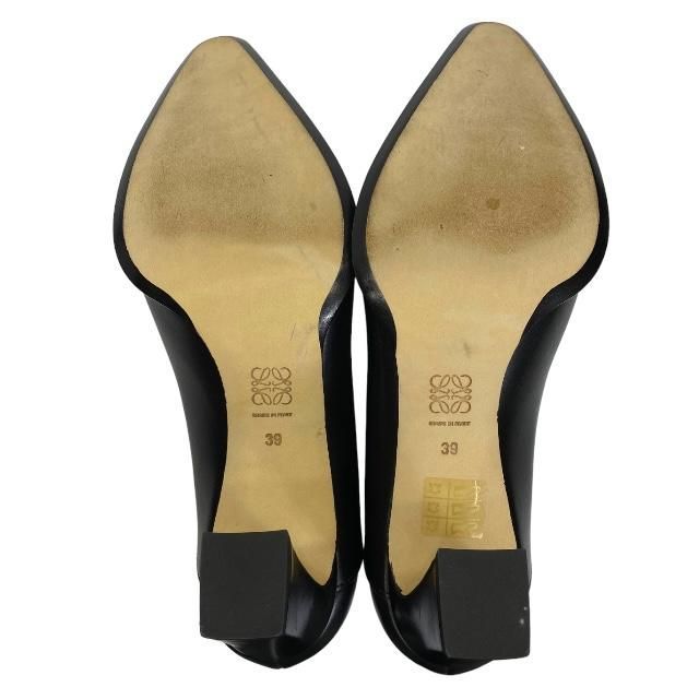 LOEWE ロエベ ドロップモチーフ パンプス チャンキーヒール サイズ39 LOEWE ロエベ ドロップモチーフ パンプス チャンキーヒール