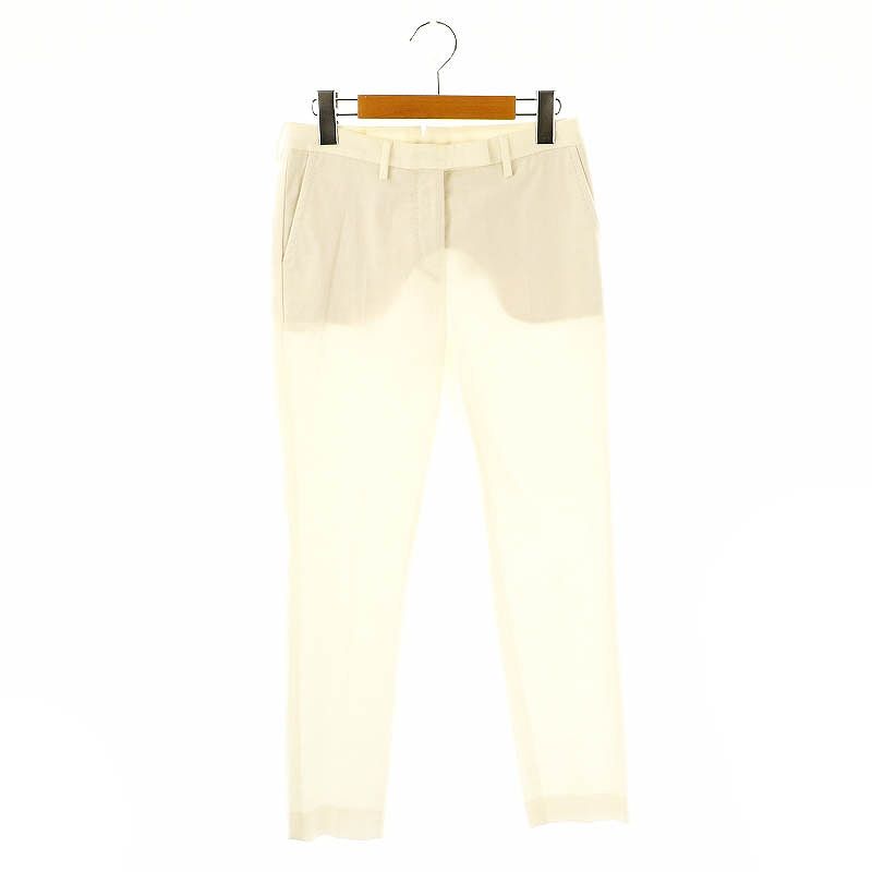 スローウェア インコテックス SLOWEAR INCOTEX テーパードスラックス パンツ 36 白 /MI ■OS