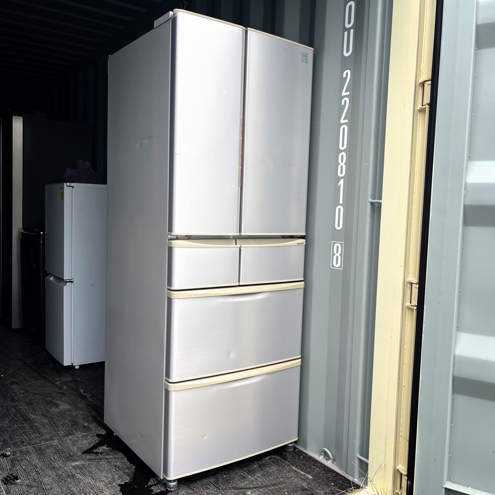 22取付無料！SHARPプラズマクラスター搭載自動製氷付き6ドア冷蔵庫！洗濯機 22取付無料！SHARPプラズマクラスター搭載自動製氷付き6ドア