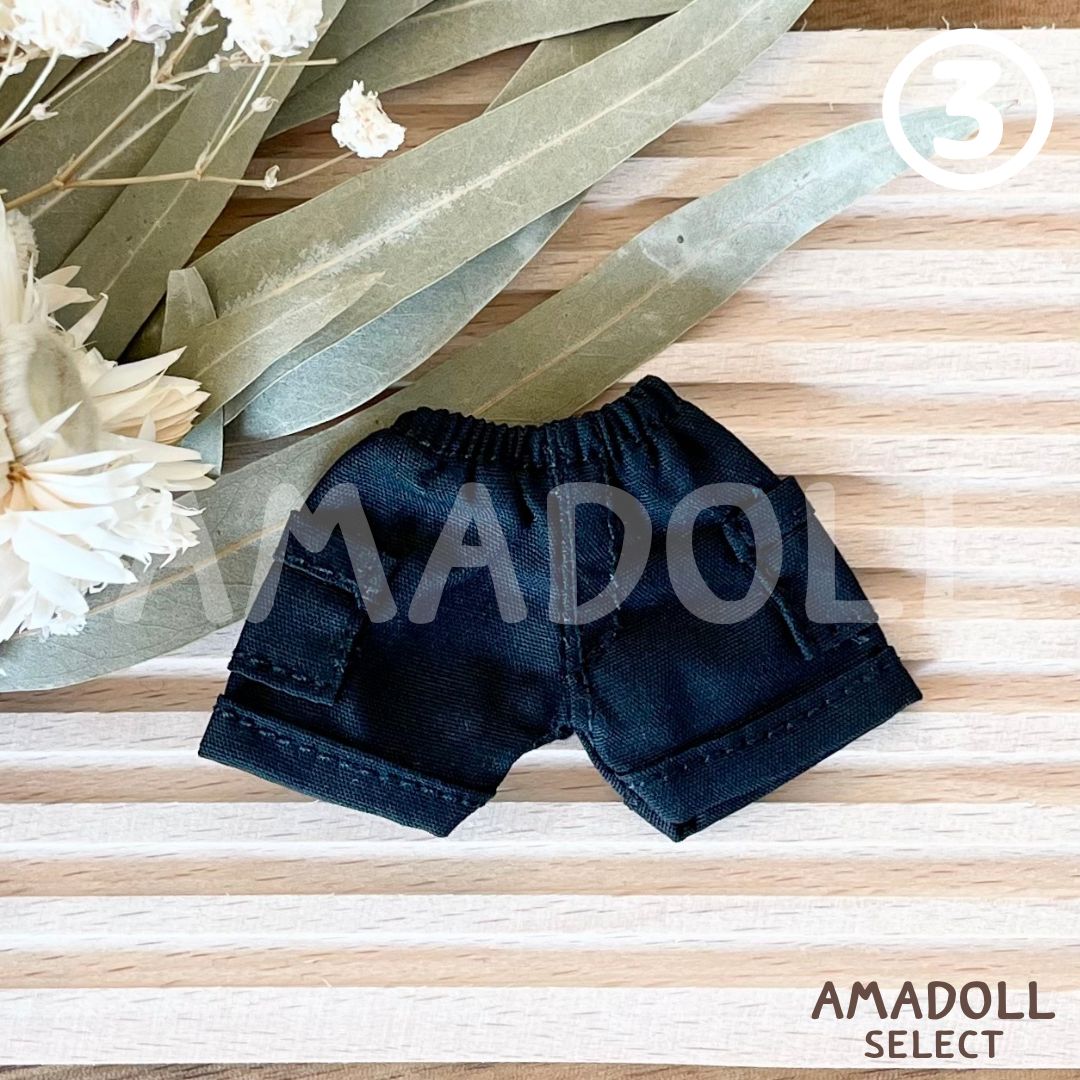 ねんどろいどどーる 着用 サイズ オビツ11 ショートパンツ 服 ハーフ