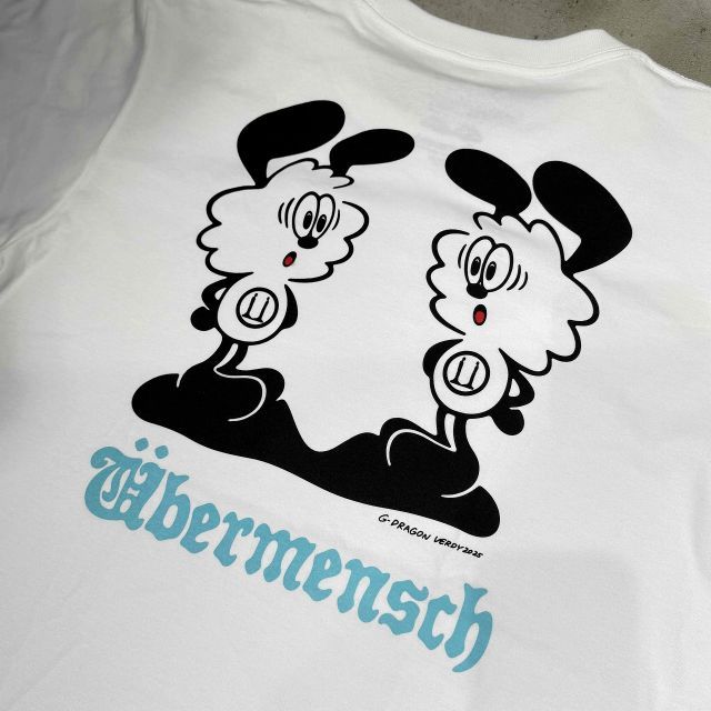 【本物保証 /関税・送料無料】VERDY x G-DRAGON VICK T-Shirt VERDY x G-DRAGON UBERMENSCH FAM VICK T-SHIRT Size-L ヴェル