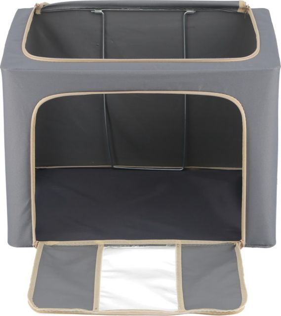 窓付＆積み重ね収納ボックス ７２Ｌ