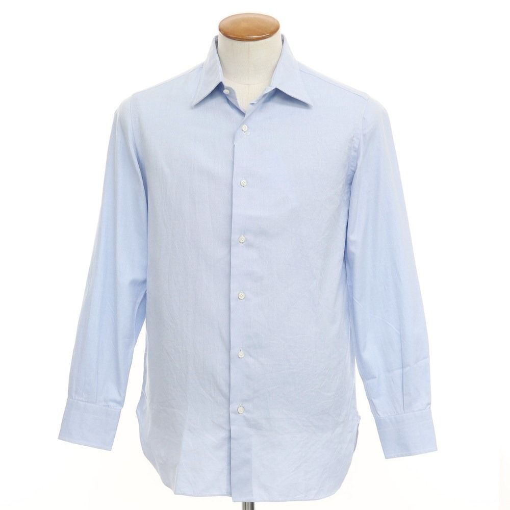 【中古】スティレ ラティーノ STILE LATINO レギュラーカラー ドレスシャツ ライトブルー【サイズ39】【メンズ】-0