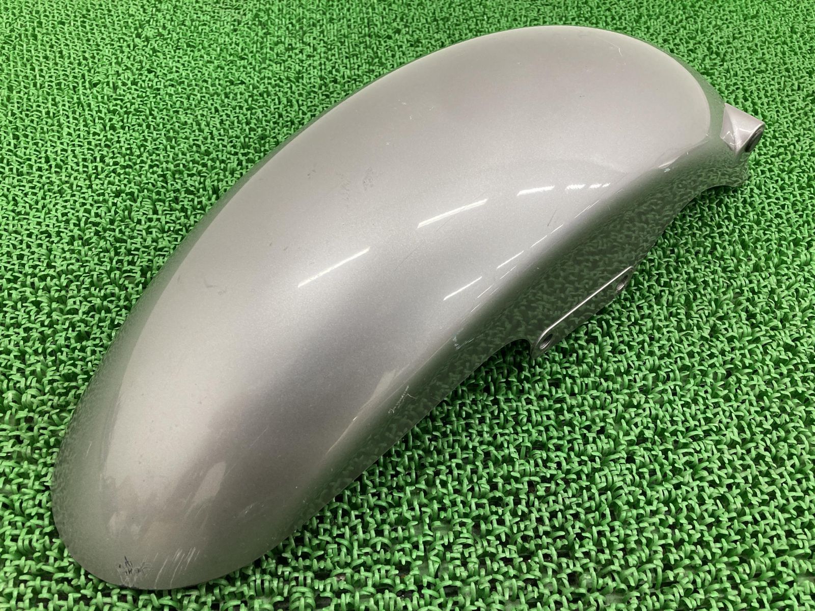 XJR1200 XJR1300 フロントフェンダー   銀 ヤマハ 純正 中古 バイク 部品 4KG RP01J 修復素材に 品薄 希少品 車検 Genuine