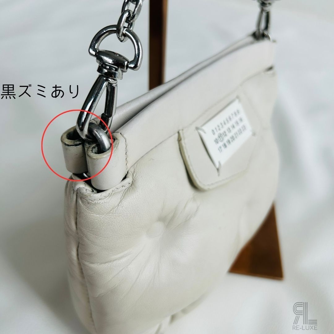 状態良好】Maison Margiela グラムスラム ミニ オフホワイト