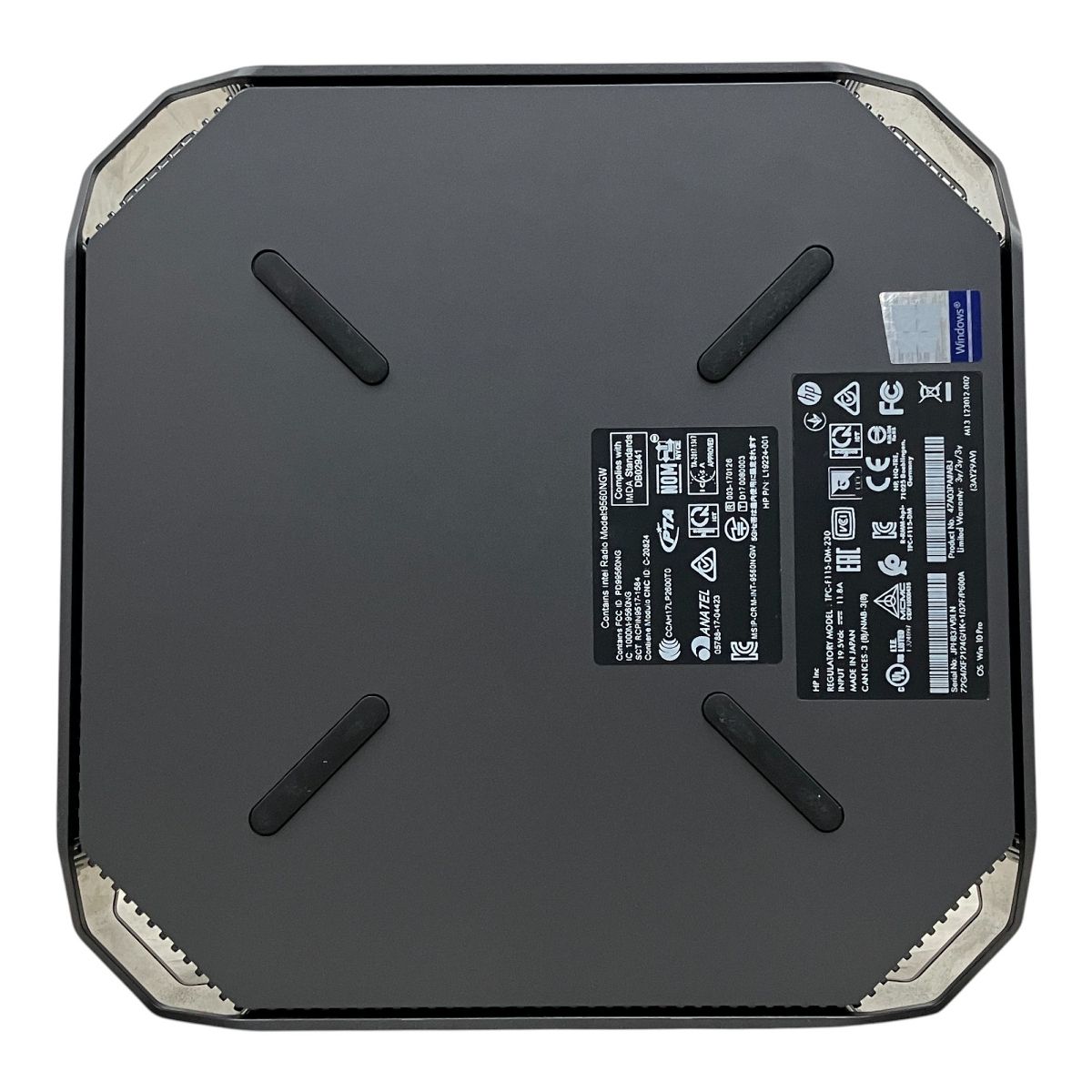 HP Z2 Mini G4 Workstation デスクトップ パソコン Xeon E-2124G