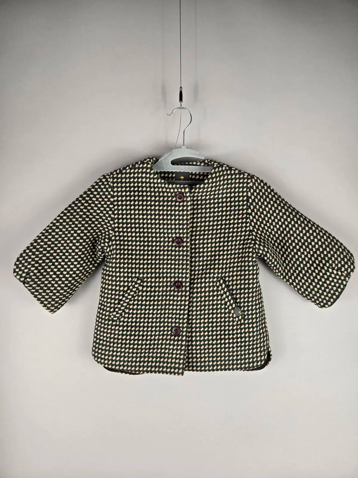 Moimoln(モイモルン) 100 キッズ 赤ちゃん ウール 冬 コート