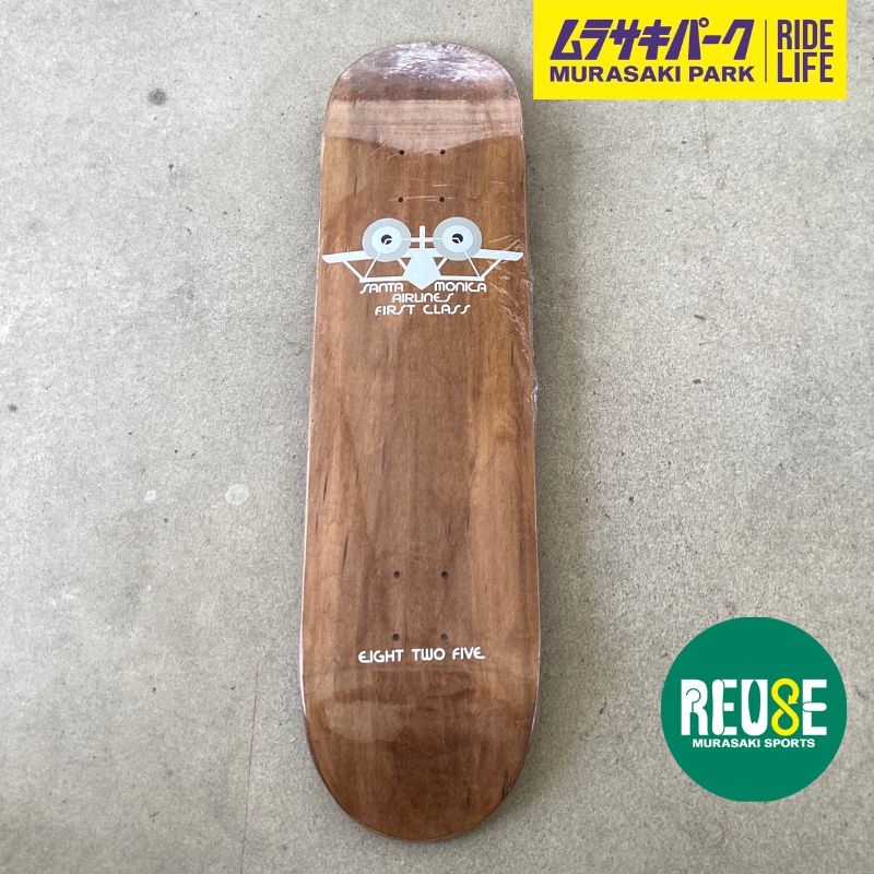 USED] SANTA MONICA AIRLINES FIRST CLASS DECK 8.25 inch deckデッキ