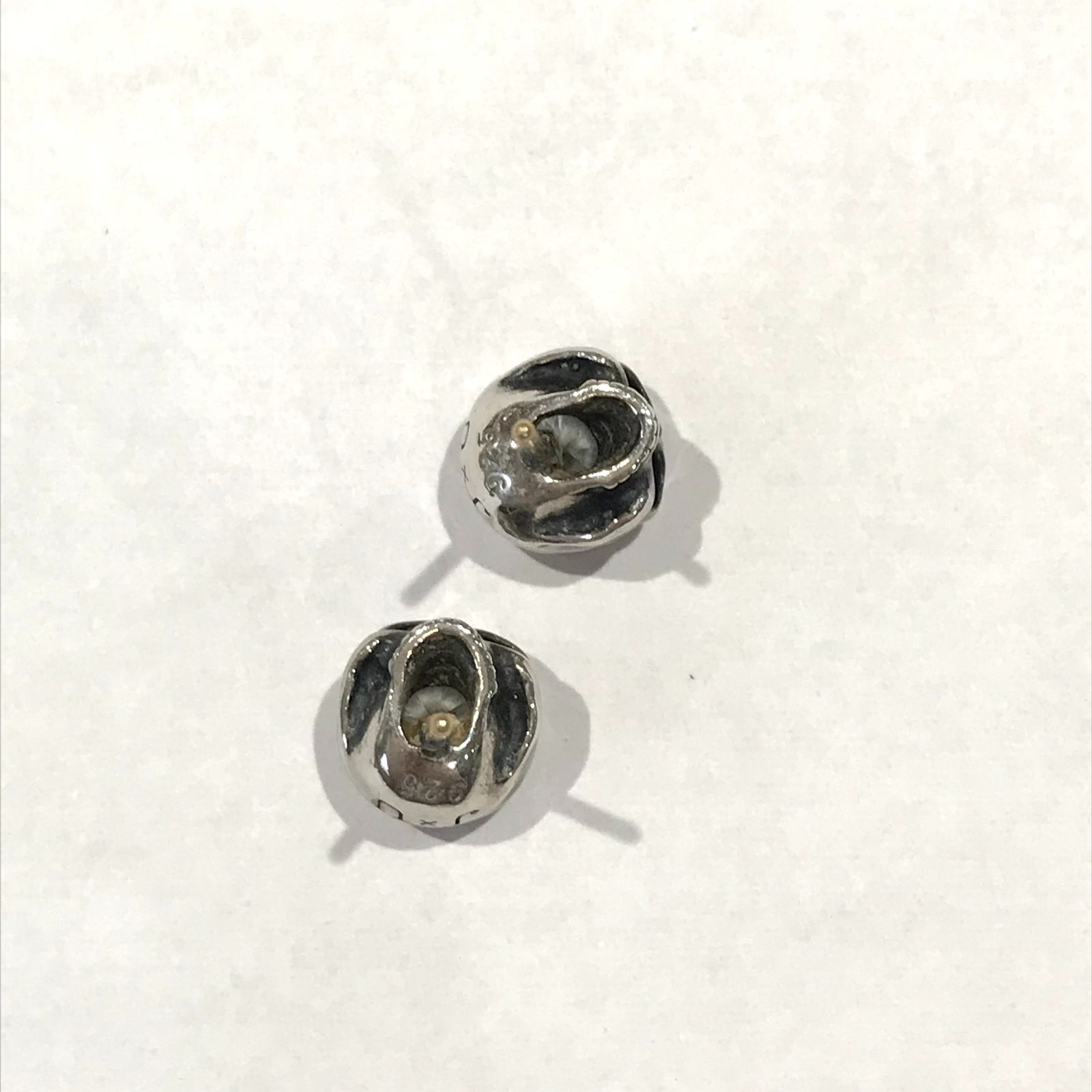 ▽ジャスティンデイビス/Justin Davis 925 SECRET SKULL ピアス
