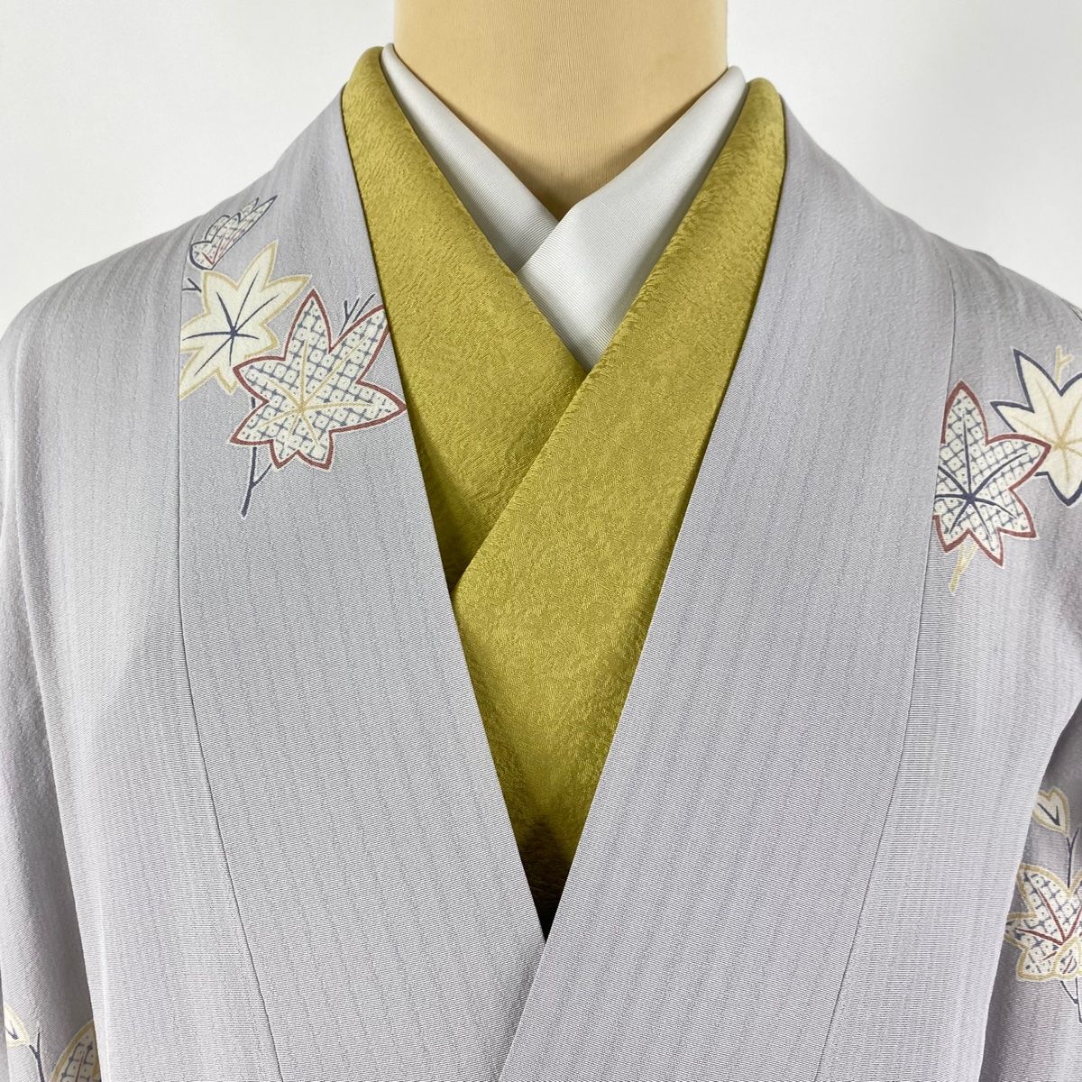 厳選◇小柄の方用◇美品◇夏物単衣◇レースの様な紗織◇長羽織◇裄61丈 