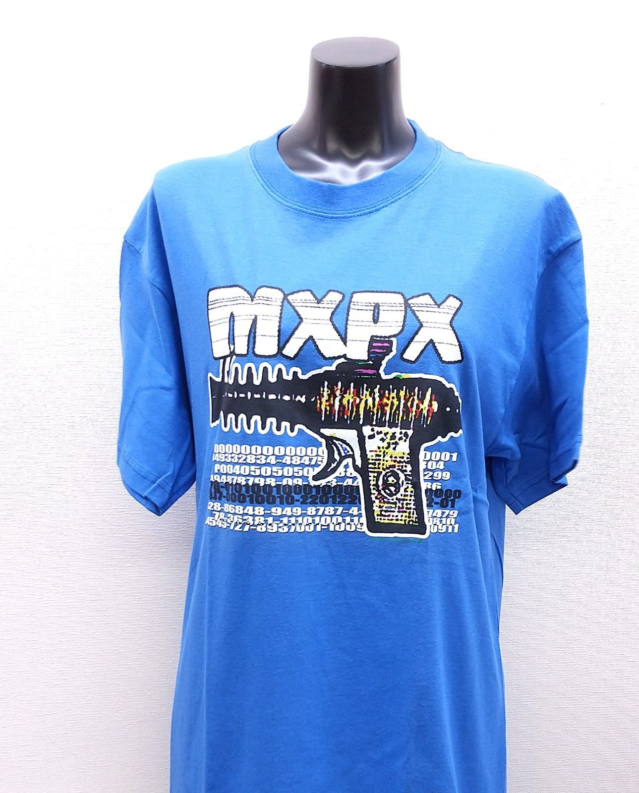 エムエックスピーエックス 【MXPX】半袖 Tシャツ Mサイズ 青 メロコア