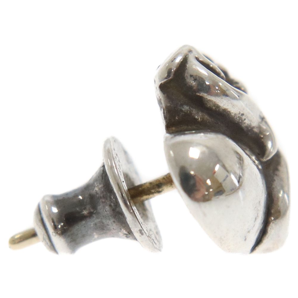 CHROME HEARTS『ハートスタッド』ピアス EARRING-STUD クロムハーツ ハート スタッド シルバー ピアス / CHROME HEARTS