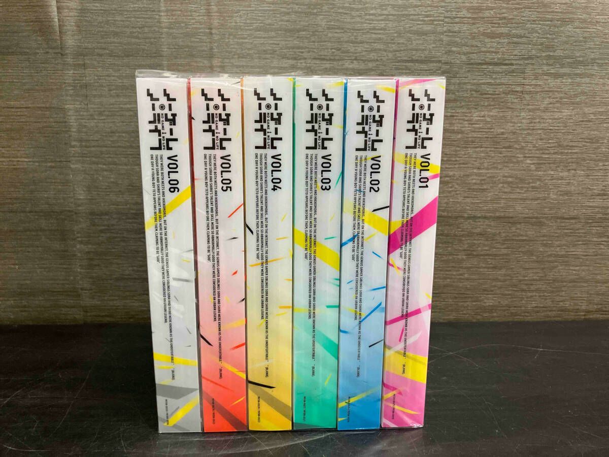 全6巻セット]ノーゲーム・ノーライフ Ⅰ~Ⅵ(Blu-ray Disc) ノーゲーム・