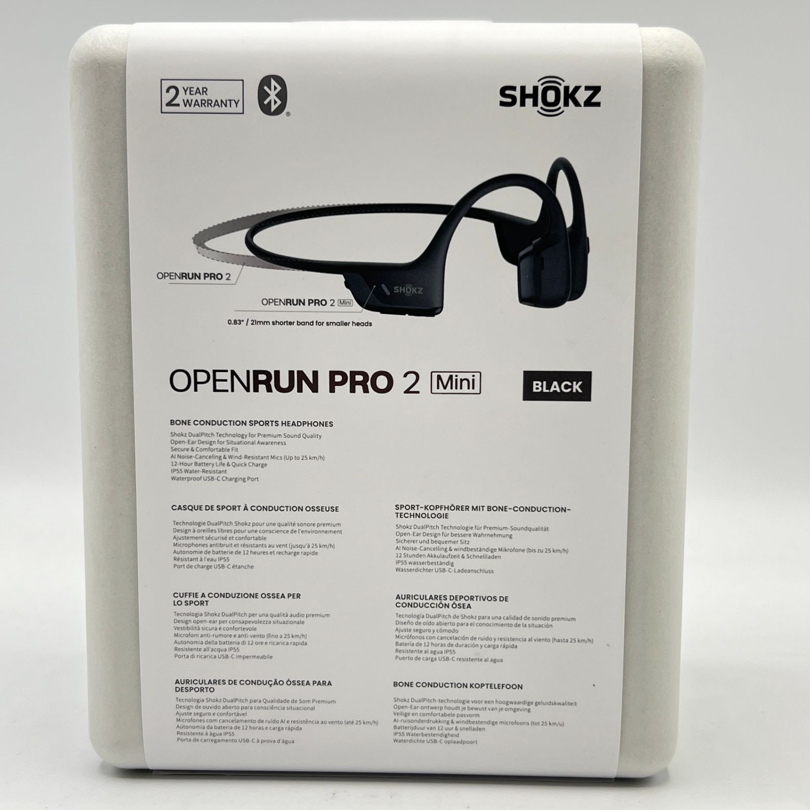新品未開封】Shokz OpenRun Pro 2 Mini SKZ-EP-000033 ブラック