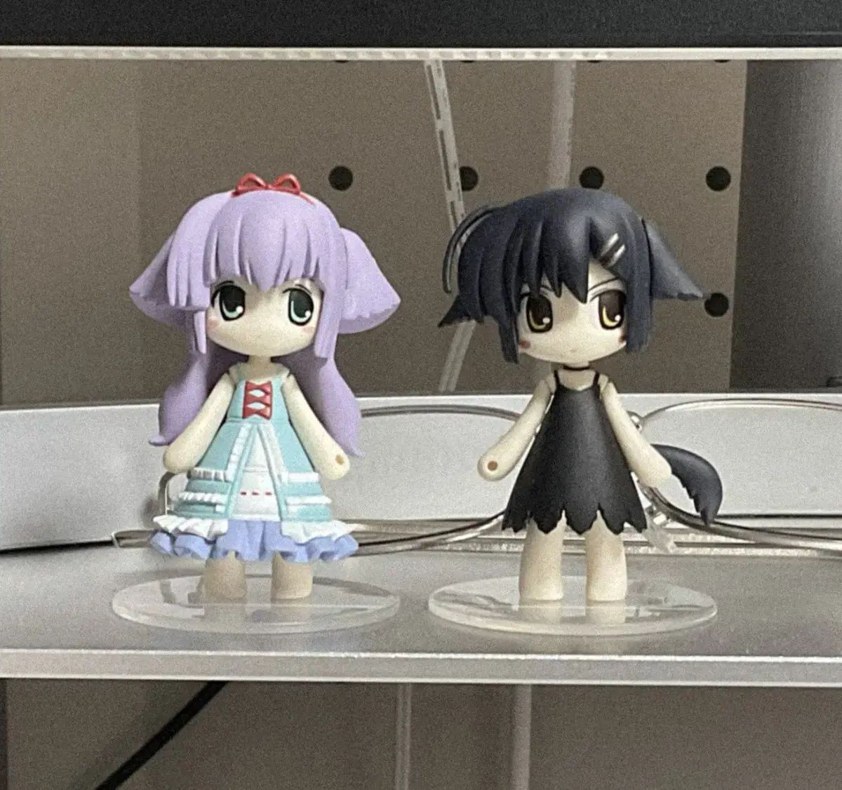 からくたやまの クロu0026シロ フィギュア