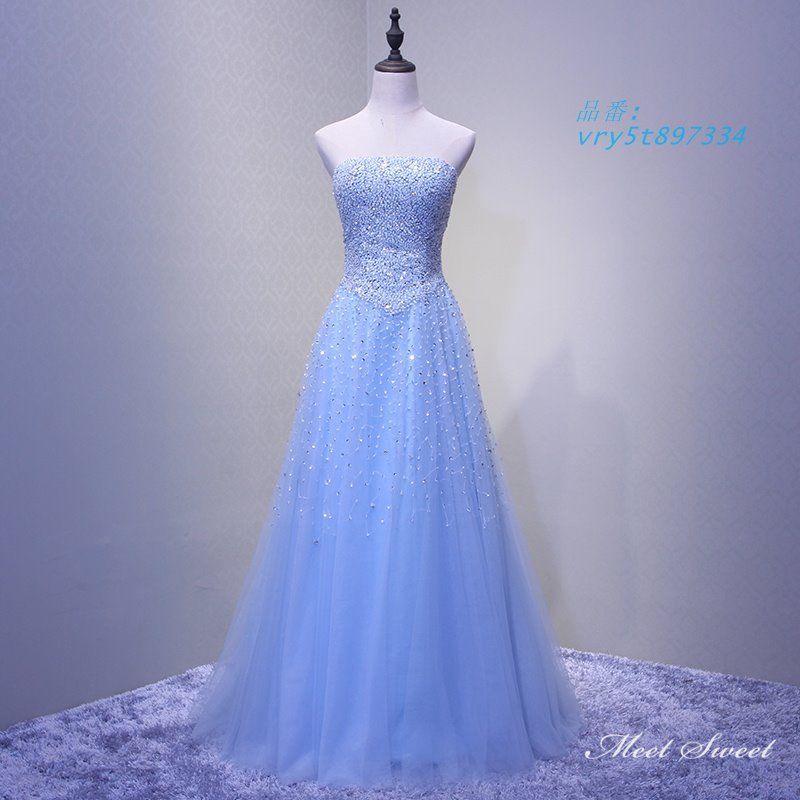 ドレス パーティードレス ロングドレス 結婚式 二次会 発表会 ステージドレス 花嫁 ウエディングドレス コンクール ウェディングドレス コンサート 演奏会 vry5t897334