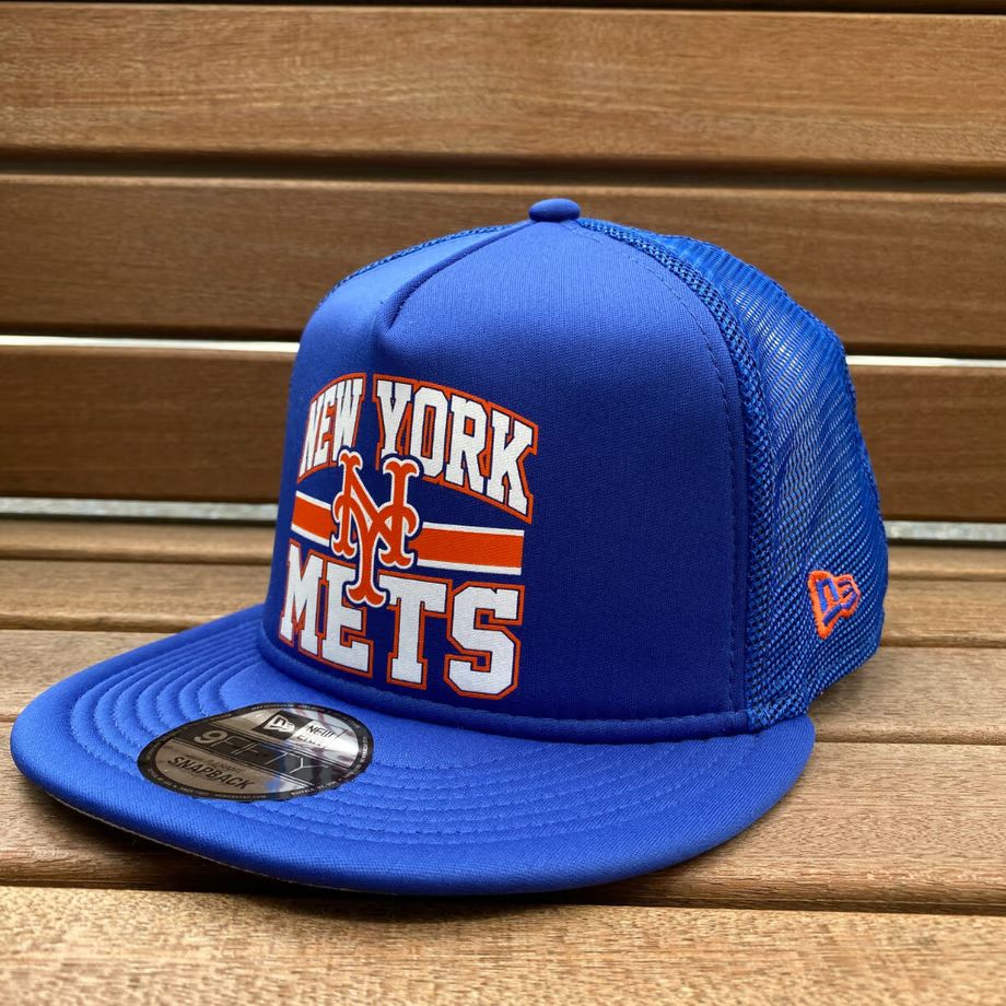 海外限定 ニューエラ LogoTrucker 9Fifty ニューヨークメッツ Mets トラッカーキャップ MLB - メルカリ