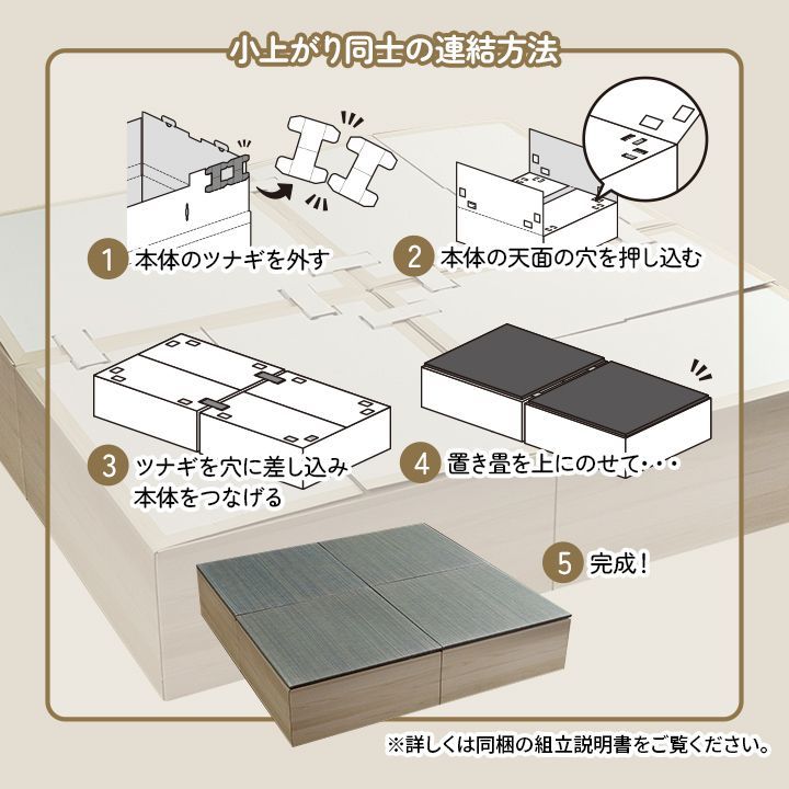 段ボール 畳ベッド