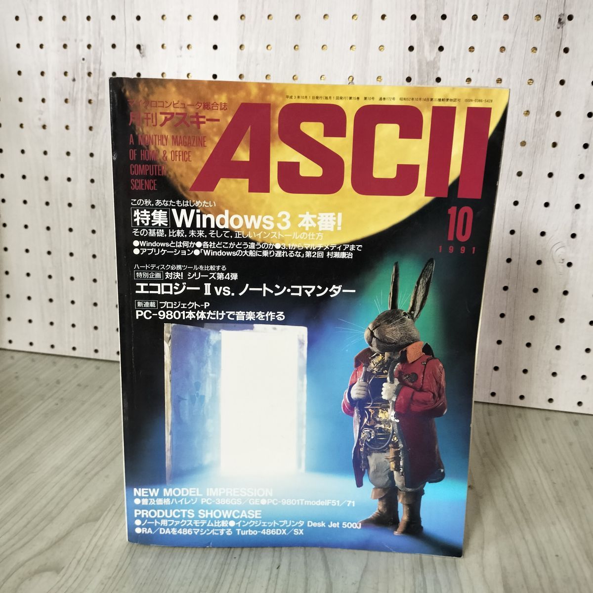 月刊アスキー ASCII マイクロコンピュータ総合誌 1991年 10月号
