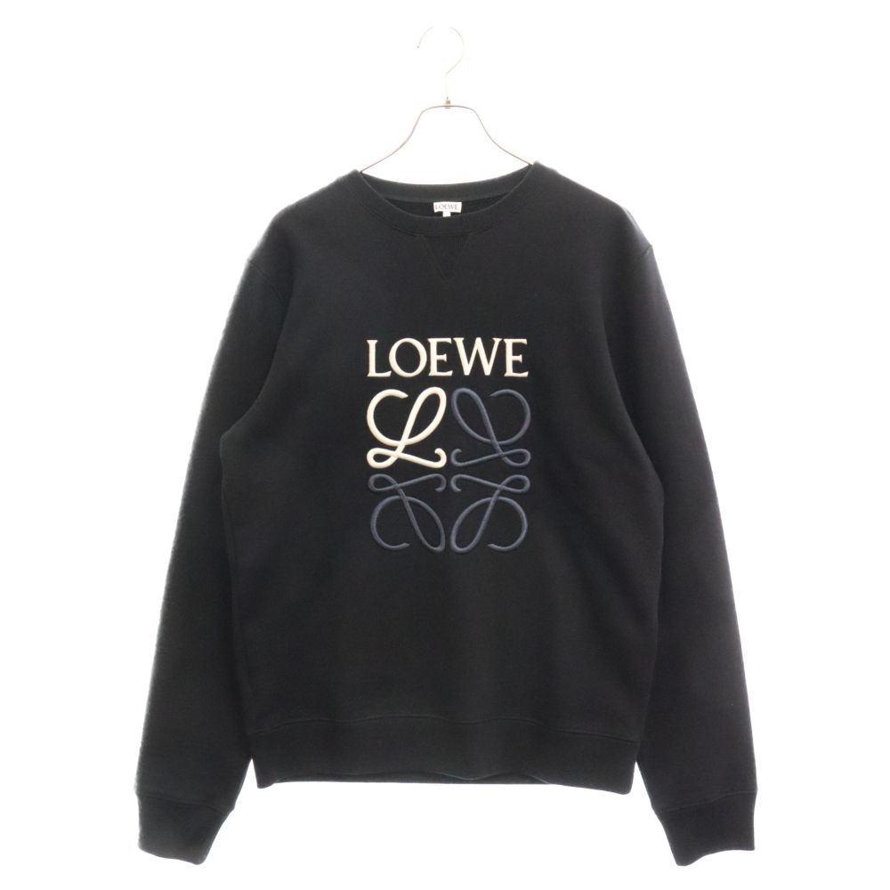 LOEWE (ロエベ) ANAGRAM SWEAT SHIRT アナグラク刺繍クルー