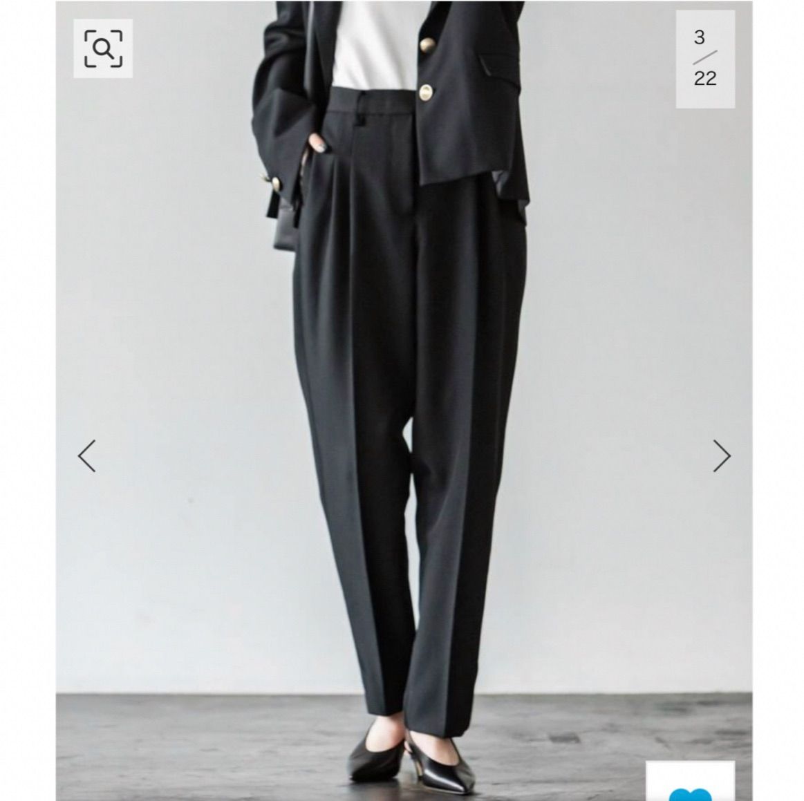 FUMIE＝TANAKA taperd pants