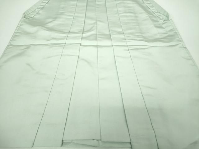 平和屋着物●男性 馬乗袴 色無地 白緑色 DAAY1472ps