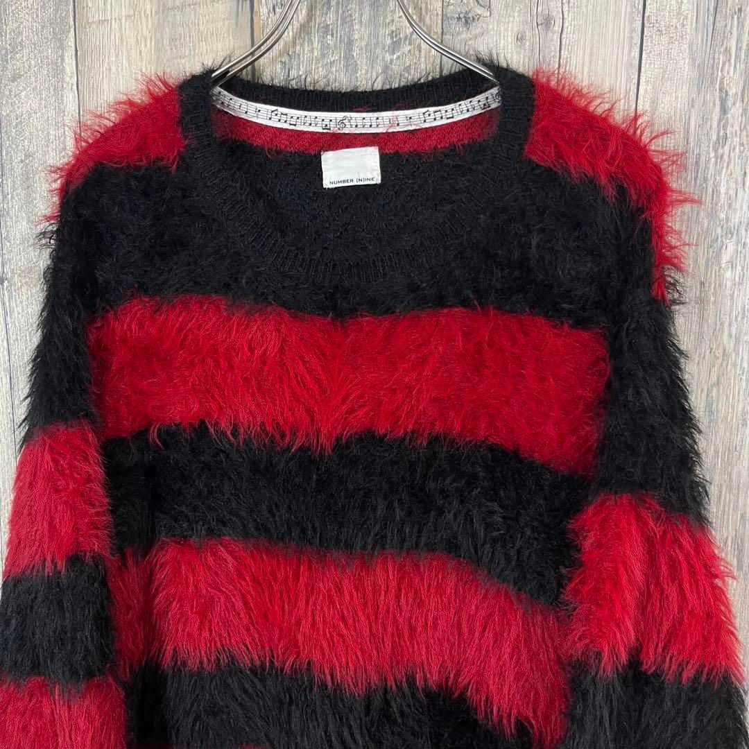 NUNBER (N)INE ナンバーナイン カートコバーン ボーダー ニット 3