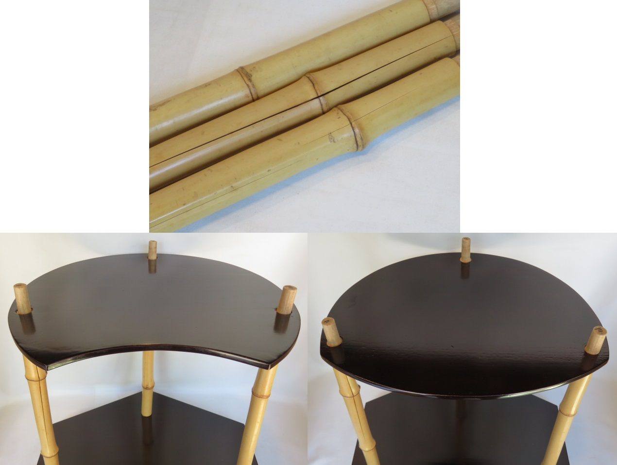 二月の特売品）東京指物師 渡辺可映作 江戸千家八代一元斎好写