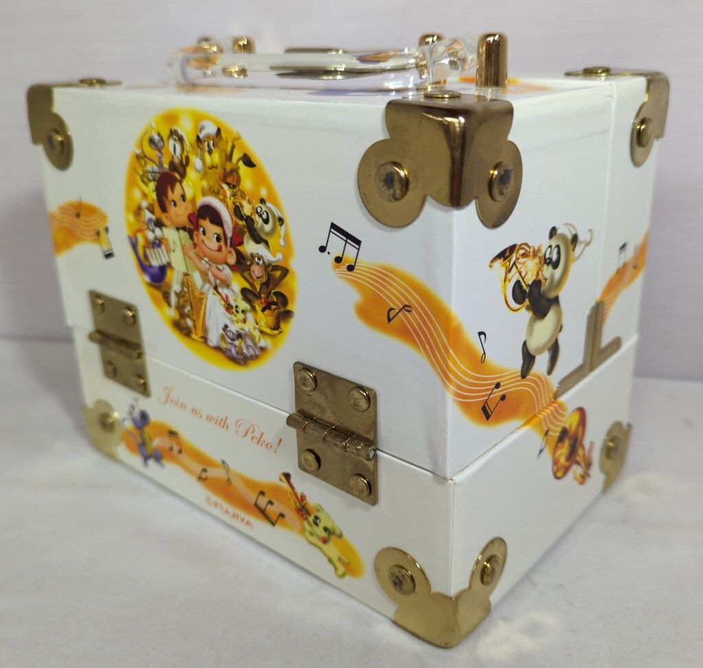 不二家 - ペコちゃんオルゴールハウス　ペコちゃんコスメティックBOX 不二家|ペコちゃん オルゴールハウス|HARDOFFオフモール（オフモ