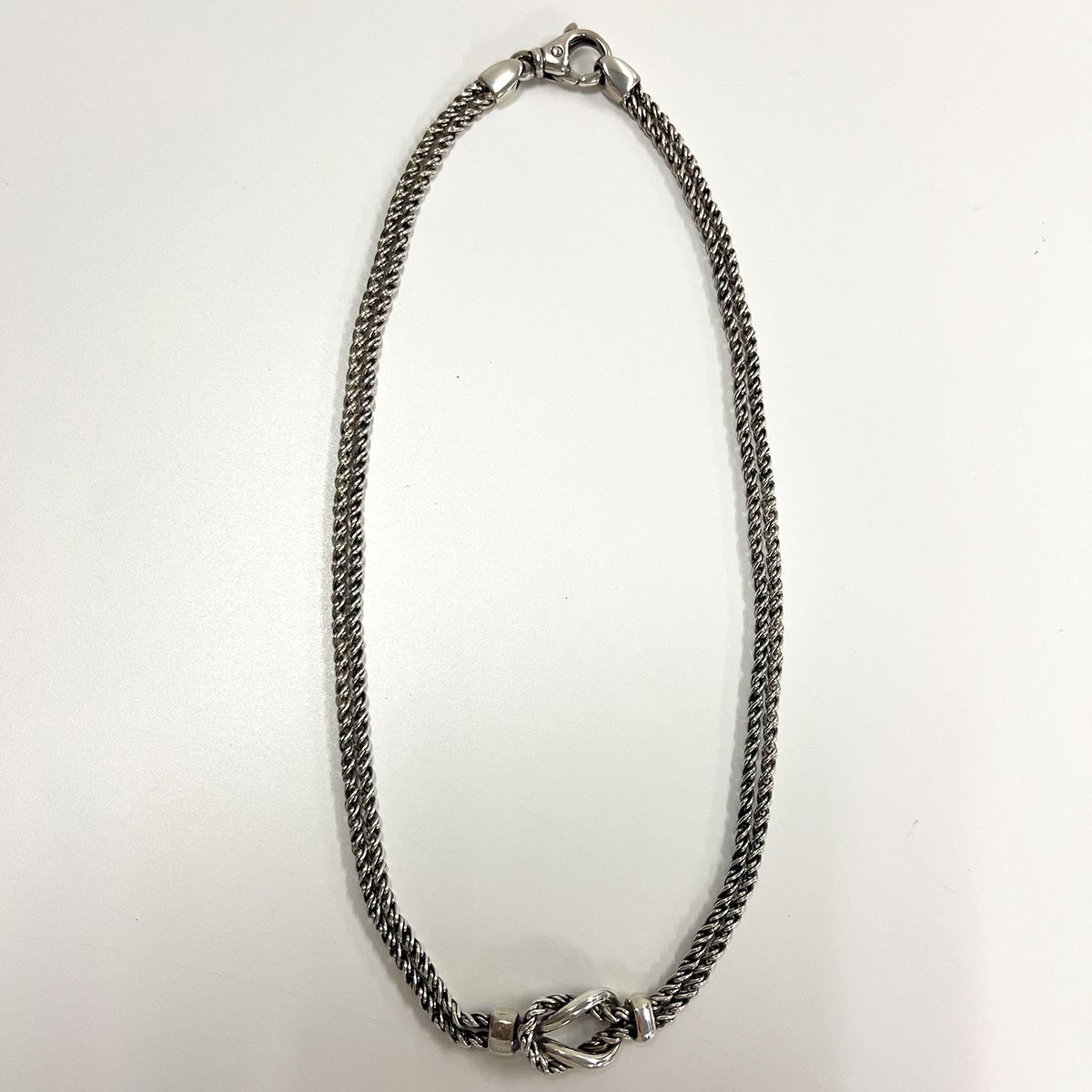 TIFFANY&Co. ティファニー ダブルロープ センターノット